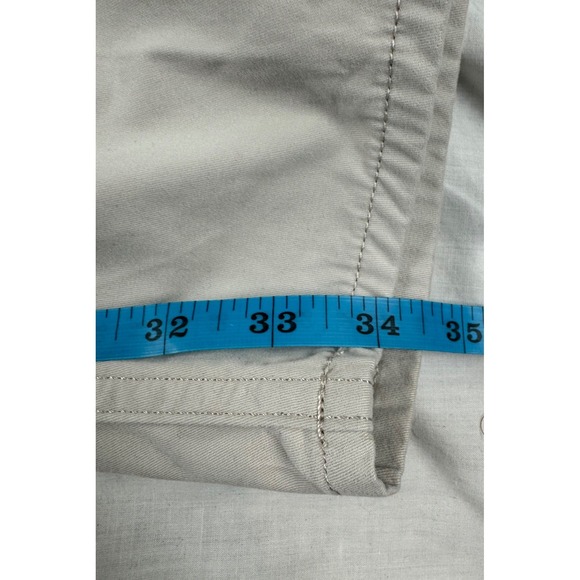 Peter Millar Delvin Tailored Fit Mens Pants 40x34 Beige Stretch Soft Touch - Picture 13 of 16